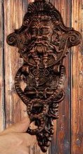 Gothic Door Knocker Medieval European doorknocker (The Digital Angel)