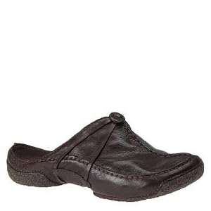 Clarks Funky FunII Dark Brown mules by Clarks