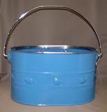 AQUA beach silverware HOLDER utensil CADDY picnic NEW
