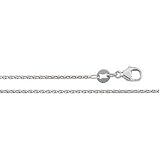 14K Platinum 1.00mm Wheat Chain - 16, 18 and 20