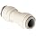 Celcon Push-to-Connect Tube Fitting, Acetal Copolymer, Straight Coupler, Tube OD
