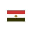 Egypt Flag 3ft x 5ft Superknit Polyester