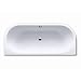 Centro Duo 71 x 31.5 Bath Tub in White