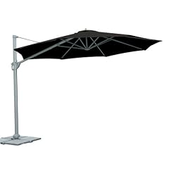 Siena Garden 839209 Ampelschirm Montego Bezug schwarz Gestell graphit � 350 cm