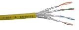 InLine Patchkabel, Cat.6, S-STP/PIMF, AWG27, PVC, 100m gelb