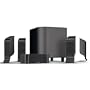 Infinity TSS-800CHR High-Performance, 6-Piece Home Theater Speaker System (Charcoal Black)