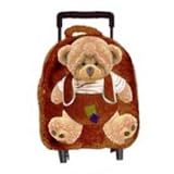 Pecoware Bear Backpack with Removable Roller