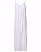 ZANZEA Ladies Strapless Sleeveless Vest Lace Crochet Beach Maxi Long Dress White 14