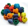 Zoo Max DUS092 Colored Wood Parts 24 piece Bird Toy