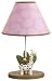 Cocalo Baby Lamp, Jacana Lamp Base and Shade Pink/Brown ONE SIZE