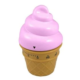 ICE cream CONE kids 60min egg TIMER cooking