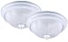 CANARM LTD. IFM411WHT 1 Bulb Flush Mount Light, White