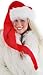 Christmas Fun in this Long Santa Hat with secret pocket for your Santa List!