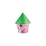 Tweet Tweet Home Pink and Green Cone Bird House