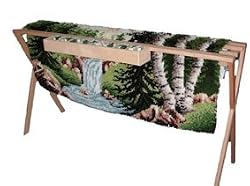 F.A. Edmunds Latch Hook Rug Hooking Floor Frame #5579