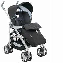 Inglesina AG41A-9INK Zippy 2009 Stroller System With Saccottino Boot Cover, Ink