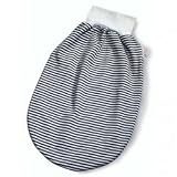 Pucksack in �bergr��e, wei�-blau geringelt