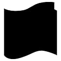 Black Pocket Square