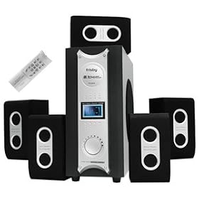 3000 Watt 5.1 Surround Sound Speakers with 4 AUX