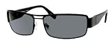 HUGO BOSS 0211 Sunglasses GRAY POLARIZED MATTE BLACK 10GRA 63-15-125 by HUGO BOSS