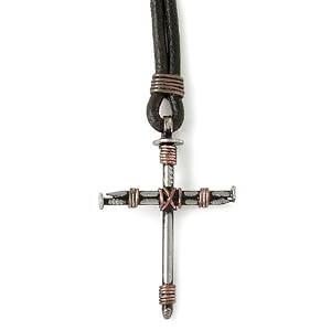 Stainless Steel Nail And Copper Wire Cross