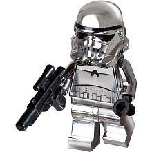 LEGO Star Wars Chase Mini Figure Limited Edition Chrome Stormtrooper with Blaster Rifle