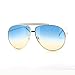 Vintage Retro Aviator Sunglasses Oversized Designer Racer Aviators