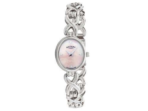 Rotary Ladies Silver Bracelet Watch LB20214-07