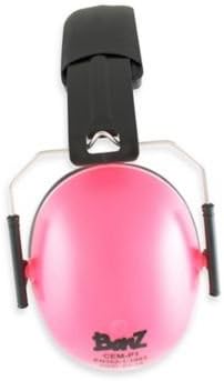 Kidz Earmuffs by Baby Banz in Flamingo Pink (Size L)
