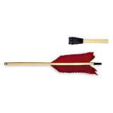 Red Feather 3 Dozen Full Length Flu-Flu Cedar Archery Arrows