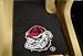 Georgia Bulldogs universal fit Car Mats 2 Piece Carpet 2 Pc Car Floor Mat (Rug)