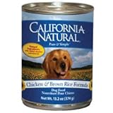 California Natural Chicken & Brown Rice Canned Dog Food 13.2-oz can 12-count