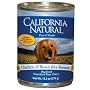 California Natural Chicken and Brown Rice Canned Dog Food