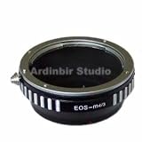 Ardinbir Pro Adapter Ring for Canon EOS EF lens on Micro 4/3 M4/3 Cameras: Olympus PEN E-P1 E-P2 E-PL1, Panasonic Lumix DMC-GF1, GH1, G1, G2, G17
