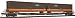 Walthers Gold Line(TM) HO Scale Mark III Flexi-Van Flatcar  with Two Trailers Ready to Run Illinois Central #903