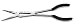 SK 17851 XXL Long Reach Needle Nose Compound Joint Pliers 13-Inch