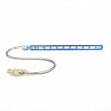 Premium 10 LED USB Flexible Notebook Light - Blue + Free DreamBargains Neckstrap / Lanyard!
