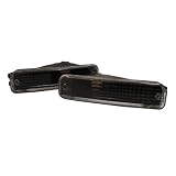 90-91 Acura Integra Bumper Lights - Black - 1 Pair (Both Driver and Passenger Sides) (1990 1991)