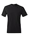 Hanes Men's Tagless T-Shirt, Black Large