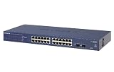NETGEAR GS724Tv3 24ポート ギガビットスマートスイッチ(省電力製品) GS724T-300AJSの画像