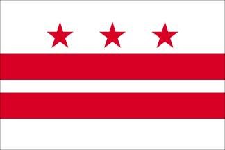 10 x 15 Feet District of Columbia Nylon - outdoor State Flags Made in US.