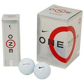 Nike 2008 One Platinum 1-Dozen Golf Balls