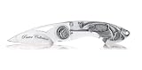Schrade SCWSM Pewter Collection Folding Pocket Knife, With A Mallard-Engraved Handle