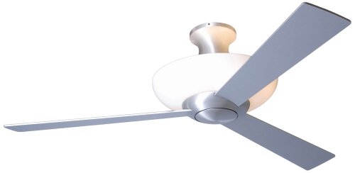 52 Aurora Hugger Brushed Ceiling Fan