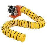 Gas Ventilation Fan With 15'L Duct Briggs And Stratton Motor