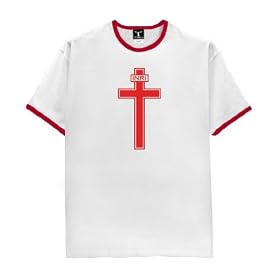 Click here to buy Thorns and Cross - Ringer T-Shirt by eShirts.