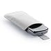 HTC HERO PREMIUM PU POCKET - WHITE PART OF THE QUBITS ACCESSORIES RANGE