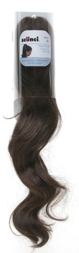 Scunci Faux Hair Curly Brunette 20-Inch