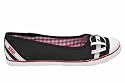 Sugar Smokin Cat Womens Pumps Plimsolls Flat Shoes