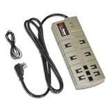 CyberPower TE860 1800 Joules 8-Outlet Surge Protector - 8-Outlets, 1800 Joules, 3x RJ-11 Ports